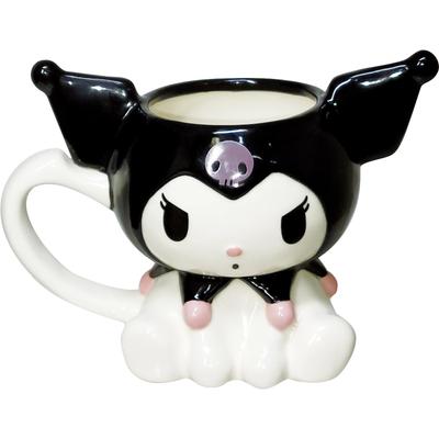 Кружка Sanrio Kuromi 200 мл, высеченная Sanrio Goods, столовая посуда, приблизительная. SAN4359-4
