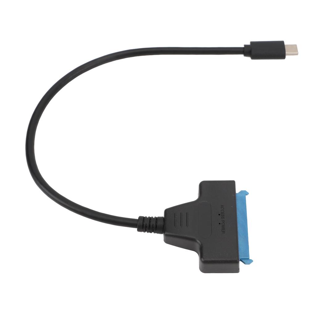 SATA to USB 3.1 Type C Adapter Cable Support UASP 6Gbps Hard Drive Converter Cord for 2.5 Inch HDD SSD