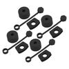 4pcs Silicone Tumbler Accessories Leak Prevention Leak Stopper Plug Spill Proof Stopper Set  Home