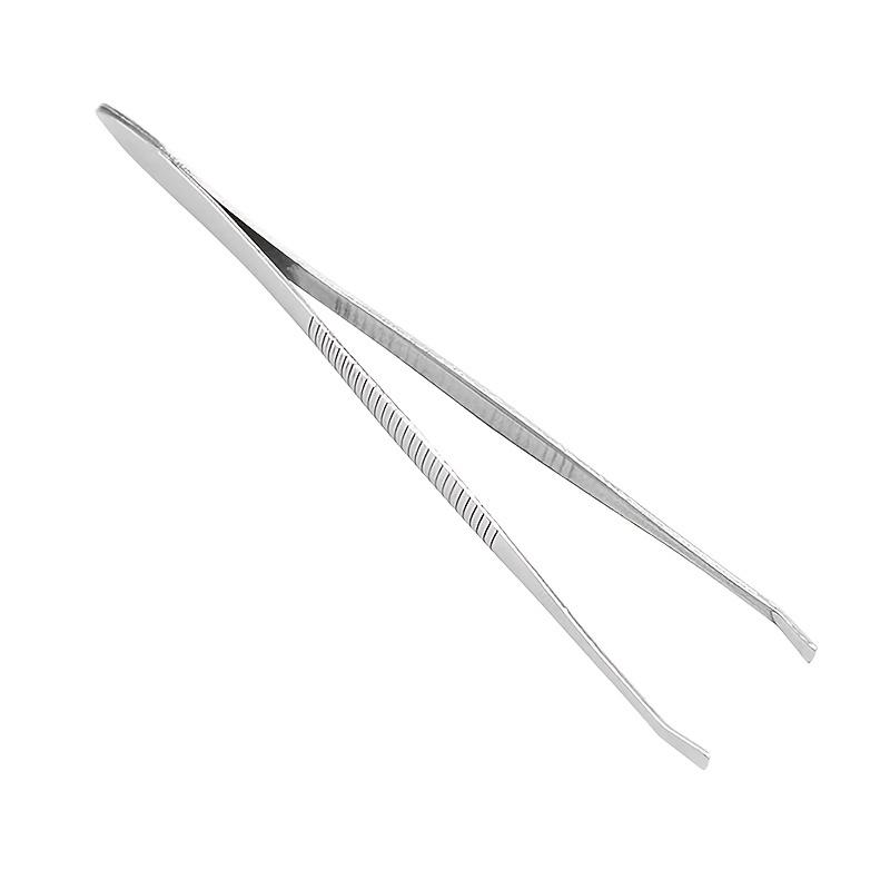 2pcs/set Stainless Steel Eyelash Tweezers False Lashes Grafting Tool Eyebrow Clipper Eye Brow Clips Removal Makeup Tools