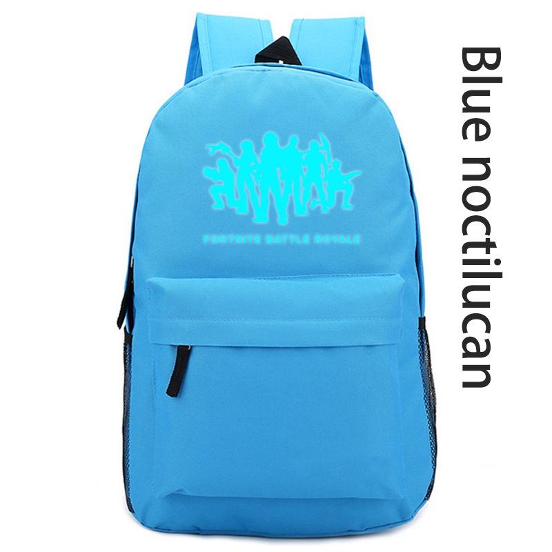 Fortnite Bag Luminous Game Youth Campus Fashion Trend Backpack For Unisex
