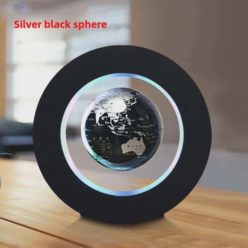 Светящийся русский магнитный левитационный глобус - креативный подарок и сувенир на выпускной