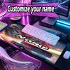Custom Name Personalized Transformers Pattern Mousepad, Laptop PC Desk Mat, Decorative Desk Mat for Home Keyboard Pad Gift