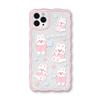 Силиконовый чехол Zhitai Cartoon Rabbit для iPhone 15 Pro, 14 Pro Max, 13, 12 и 11