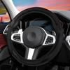 Car Steering Wheel Cover Steering Universal Skidproof Wheel Protector Cover PU Leather Fashion Auto Interior Accessories