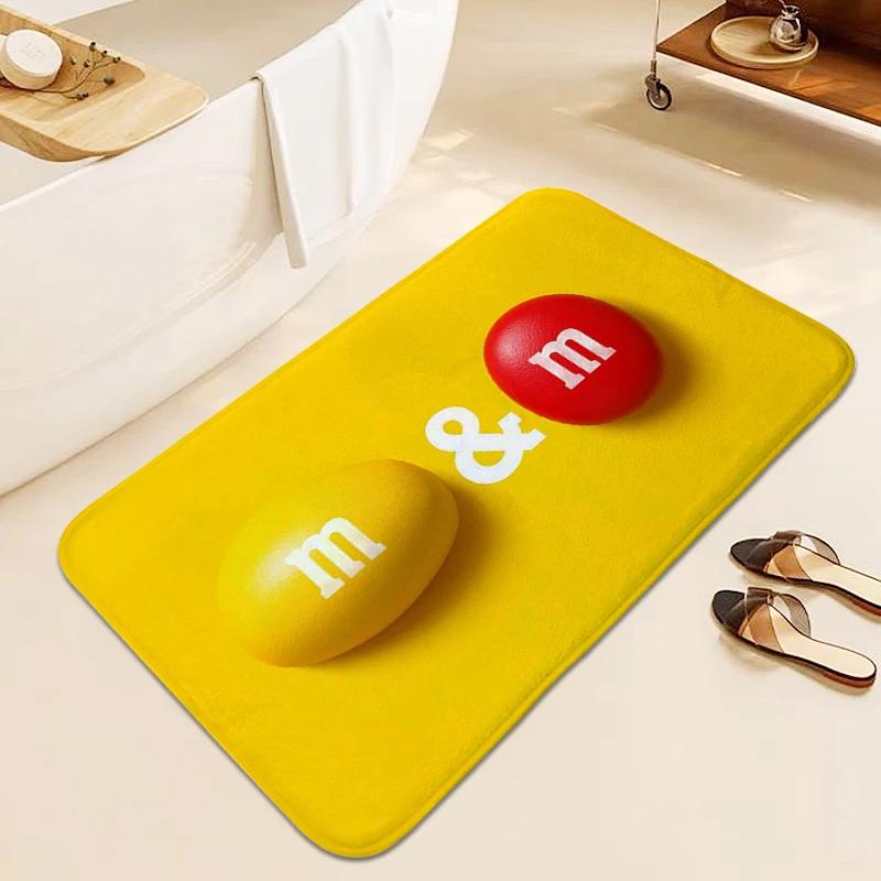 Ковер для спальни M&M's Спальня Моющийся Нескользящий Кухонный коврик Противоскользящий Коврик для веранды Полезные вещи для дома
