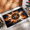 Hull City Football Print Crystal Velvet Rug, Comfortable Water Absorbent Non Slip Indoor Floor Carpet