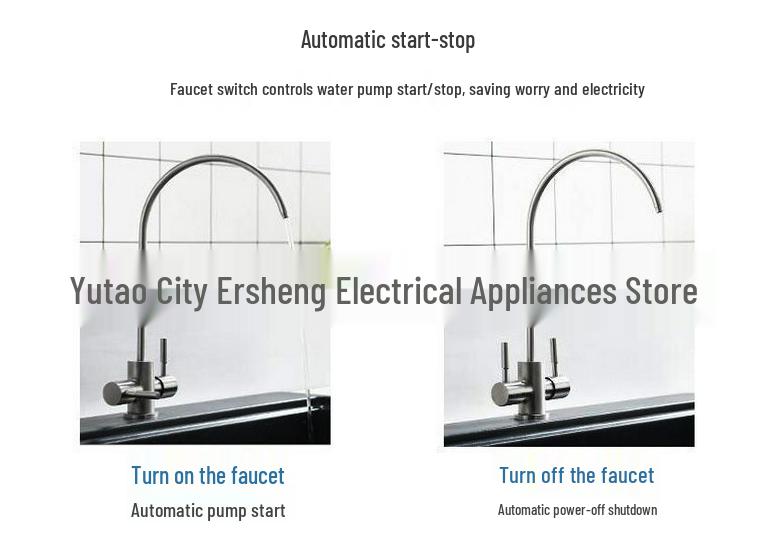 120W High-Temperature Resistant Self-Priming Water Pump - Household Electric Diaphragm Booster Pump