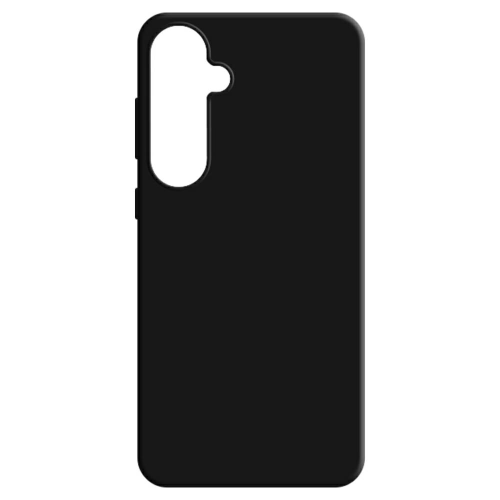 Etui 3Mk Silicone Case Do Galaxy S25+, Czarne