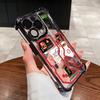 Fashion Mecha Style Phone Case for Samsung Galaxy S26 S25 S24 S23 S22 S21 S20 FE Ultra Plus 5G Anti-drop Transparent Cover