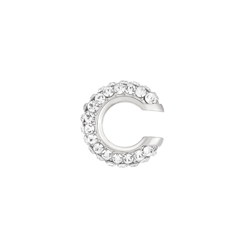 Crystal C Shape Ear Cuff Copper Gold Jewelry Simple Ear Buckle Travel