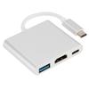 USB 3.1 Type C 4K HDMI USB 3.0 HUB C Câble Adaptateur OTG Pour MacBook Google Chromebook Pixel Nokia N1