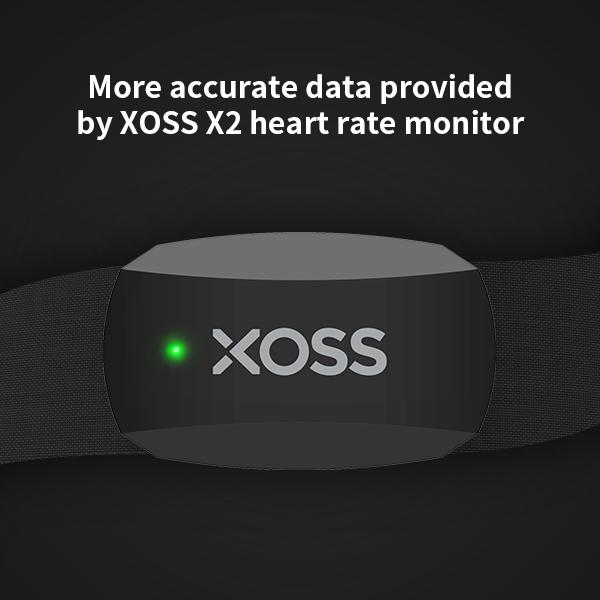 XOSS X2 Нагрудный ремень Монитор сердечного ритма для езды на велосипеде, бега, пеших прогулок, Bluetooth ANT+ Беспроводной датчик здоровья и фитнеса для умного велосипеда