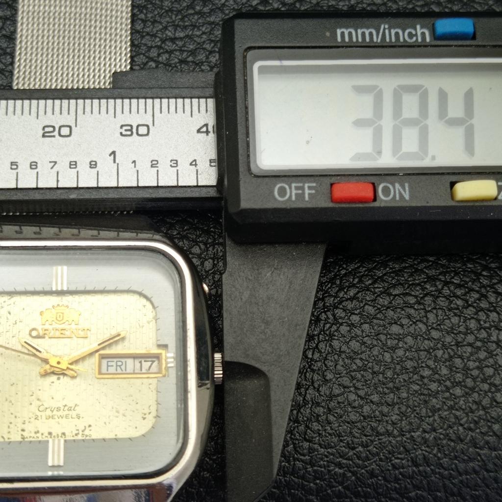 Б/У винтажные часы ORIENT AUTOMATIC 48741 из Японии мужские оригинальные часы с циферблатом a436626-2 R123a-a436626