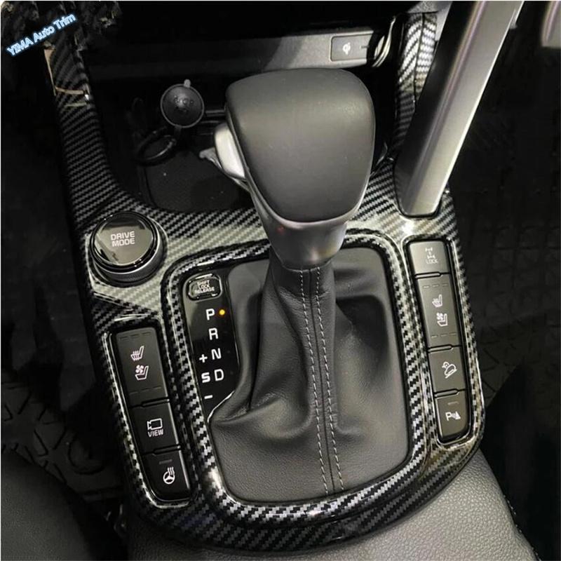 Manual Transmission Gear Shift Panel Cover Interior Trim Compatible with Fit For Kia Seltos - 2024 Decoration Accessories