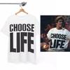 Футболка CHOOSE LIFE Wham Джордж Майкл Ретро 80-х 80-х Карнавальный костюм Унисекс Футболка Унисекс Футболка