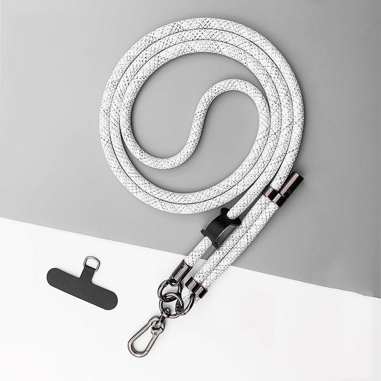 Universal 150CM Mobile Phone Crossbody Lanyard Chain Sport Climbing Cellphone Cord Rope Adjustable Nylon Straps