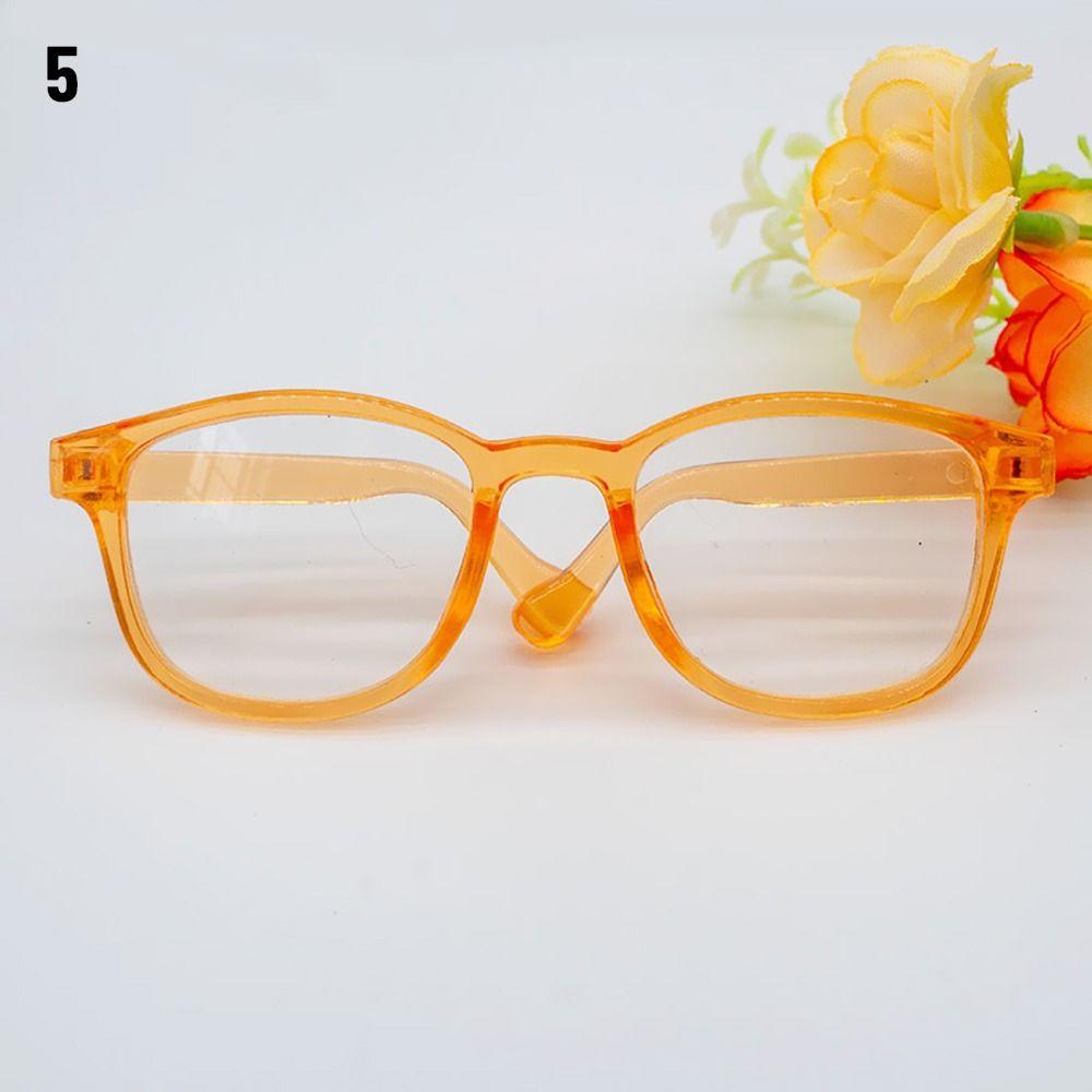Mini Plush Doll Cute Frame Glasses Plush Doll Eyeglasses Glasses Clothes For 15cm/20cm Dolls