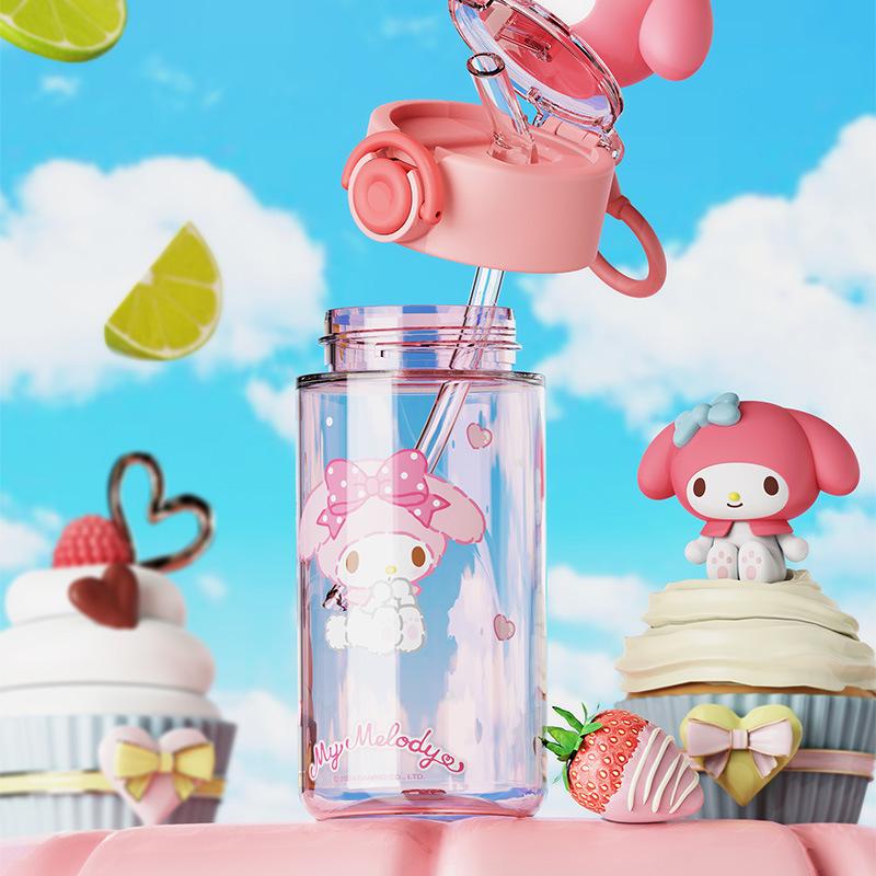 Летний стакан для воды Sanrio: Стильный, Портативный, Незаменимый для школы для студентов