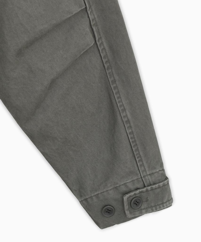 OHESHIO Star Floral Washed Cotton Jacket, Charcoal