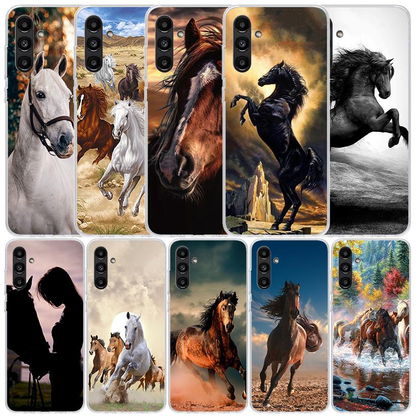 Horse Great Beauty Galloping Phone Case For Samsung Galaxy A17 A37 A57 A16 A15 A14 A13 A56 A55 A54 A53 A36 A35 A34 A33 A26 A25 A