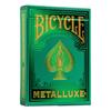 Bicycle Metalluxe Green Playing Cards Premium Metal Foil Finish Poker Size - -