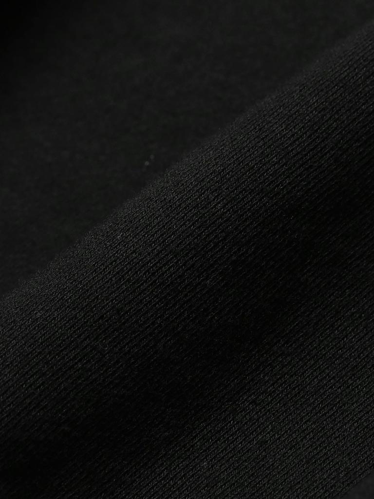 TEE Sweat Tuck Sleeve Crew Neck BLACK ONE SIZE [Raybeams] L/S Women's