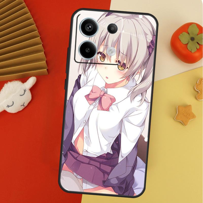 Anime girl cartoon japan cute Case For Xiaomi Redmi 14C 13C 10C 12C Redmi Note 14 13 Pro 12 11 9 10 9S 10S 11S 12S Cover