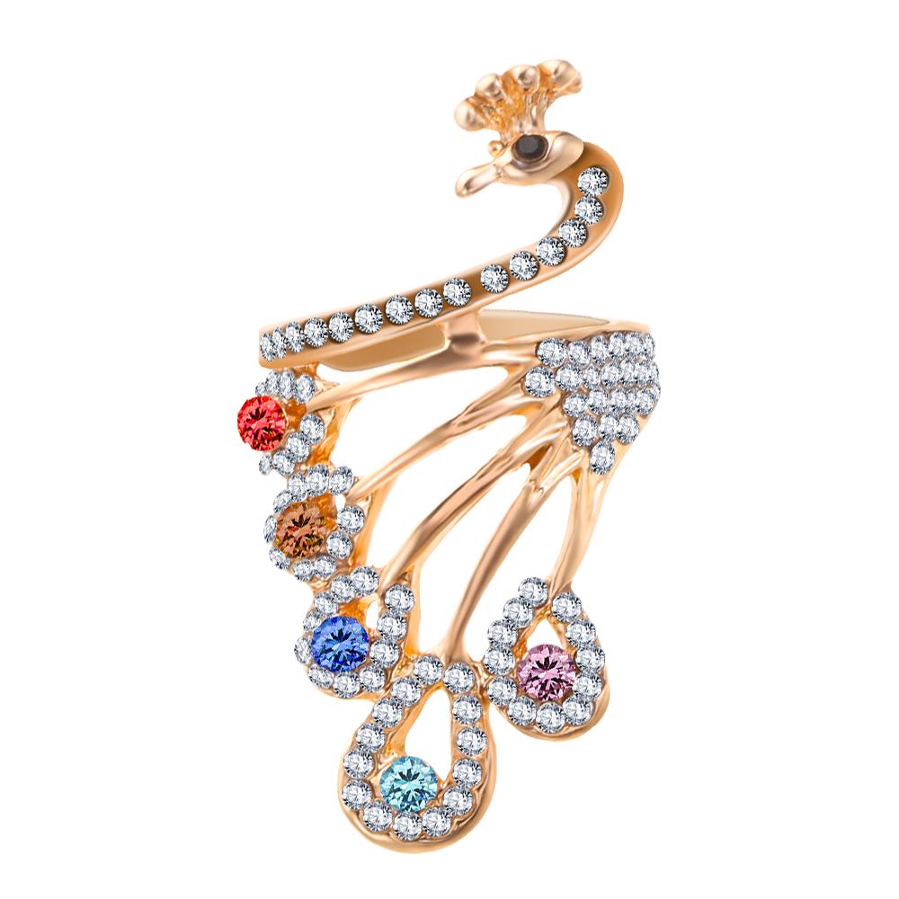 Tools Sewing Accessories Ring Sewing Accessories Yarn Guides Peacock Shape Knitting Loop Crochet