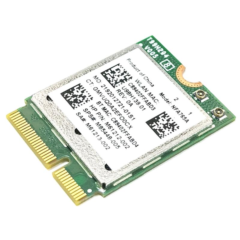 Использованная сетевая карта Wi-Fi 6 NFA765 2400 Мбит/с - Беспроводная карта K, встроенный разъем M.2 2230, протестирована NFA765A