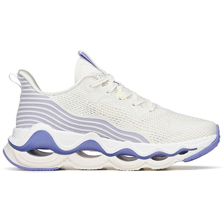 Anta Mars Foam Удобные кроссовки с низким верхом женские кроссовки Белый Фиолетовый 122225582-1