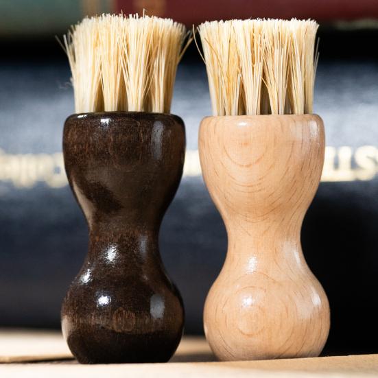 Щетка для мытья кастрюль из бамбуковой пальмы с рукояткой из очеловеченного дерева, термостойкая щетина, набор для чистки кастрюль, сковородок, овощей