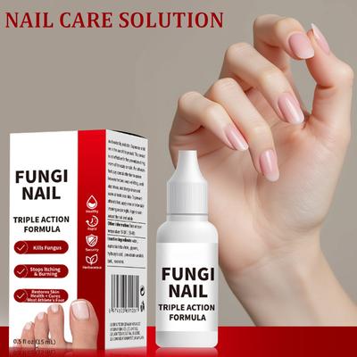 Сыворотка Супер Силы от Грибка Ногтей, Раствор для Ухода за Ногтями, Трещины Для Толстых, Обесцвеченных и Поврежденных Ногтей, 15 мл