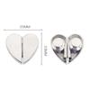 1/2/4Pcs Punch-free Heart Shaped Magnetic Curtain Button Simple Curtain Ties Drapery Clips  for Home