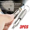 Portable Tire Valve Core Remover Installer Tool Removal Tool Car Bike Bicycle Motorcycle Tire Repair Tools Wrench Screwdriver