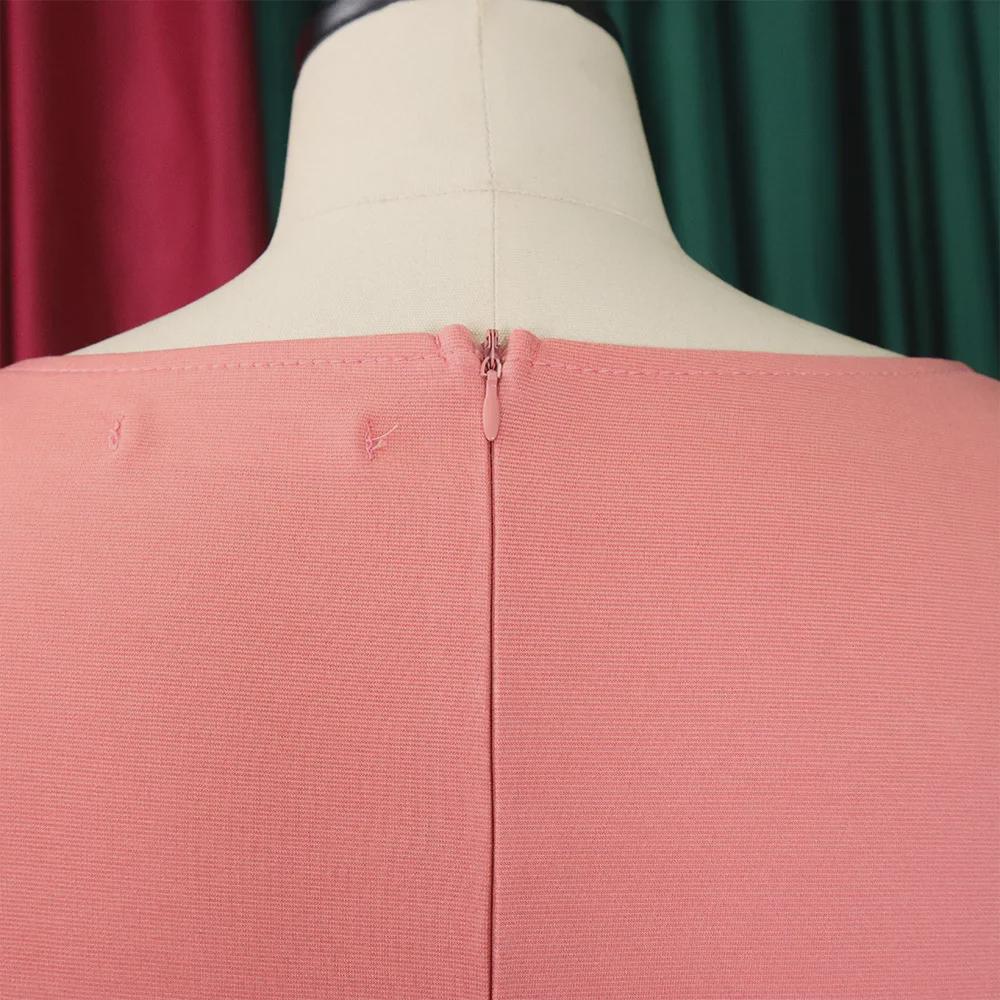 Элегантное платье больших размеров с длинными рукавами и косым воротником для женщин, осень 2022 г.