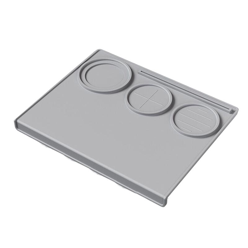 Коврик для тампона эспрессо, тампон для распределителя кофе, силиконовый тампон для портафильтра, водонепроницаемый, термостойкий коврик для тампона