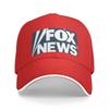 Бейсбольная кепка с логотипом FOX NEWS, кепка дальнобойщика, военная кепка, мужская, люксовый бренд, бейсболка для мужчин и женщин
