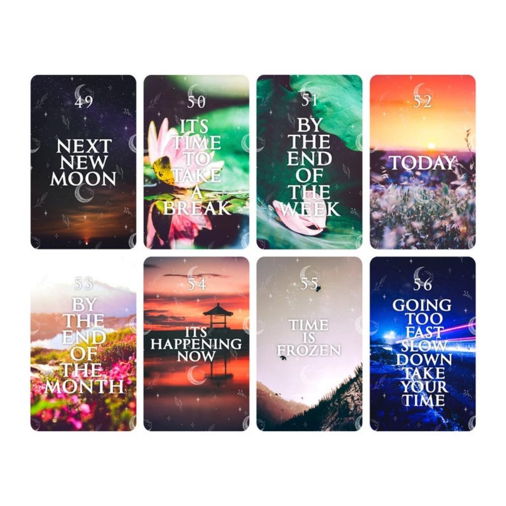 Карты Мистического Божественного Времени Оракула — 60 карт — Оракул Любви Близнецового Пламени 10,3*6 см