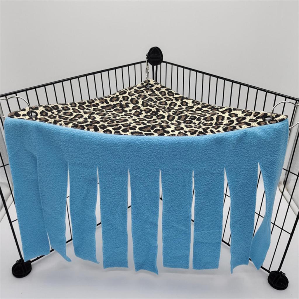 Tassel Strip Pet Tent Hideout for Guinea Pig Hamster Hedgehog Hammock Hanging Bed Corner Nest Mat