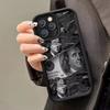 Черный Дизайн Банкноты Доллара В Стиле Ins Чехол Для Телефона Для iPhone 16 15 14 13 12 11 PRO MAX XR XS MAX MINI 7 8 PLUS 16E Y2K Чехол