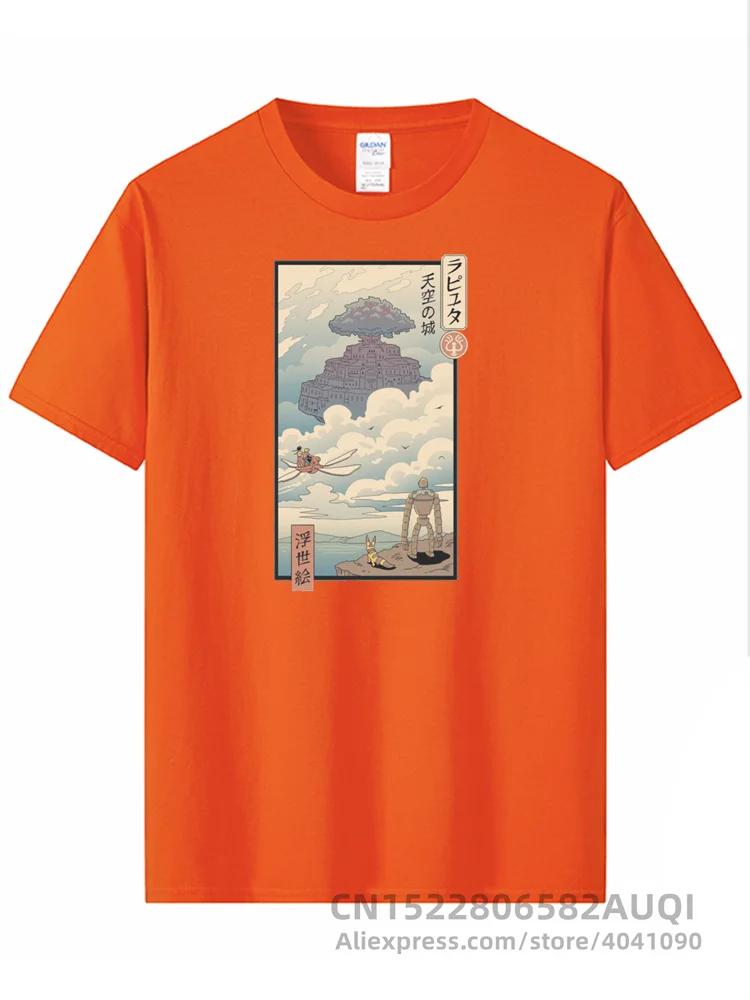 High Quality T-shirt 100% Cotton Cool Anime Printed T-shirt Casual Funny O-neck Tshirt Loose T Shirt Tees Tops