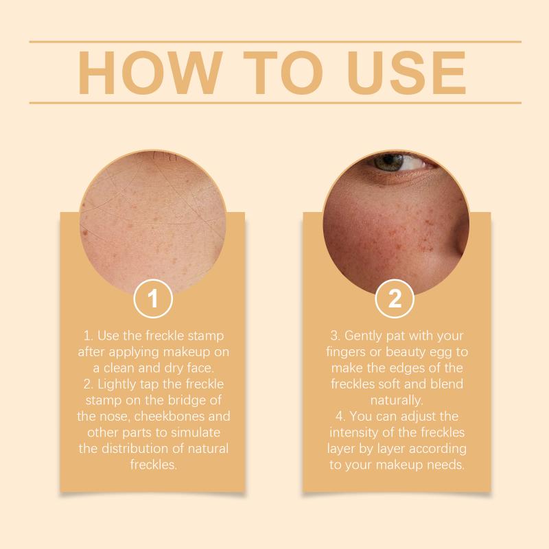 Freckle Pen for Face Light Brown Waterproof Sweatproof Long Lasting Coverage for Moles Spots  Contour Look