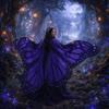 Halloween Butterfly Peacock Shawl Moth Butterfly Cosplay Costumes Beautiful Butterfly Cape  Banquet