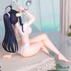 16cm Pressed Instant Noodles Overlord III Albedo Swimsuit Anime PVC Action Figure Toy Collectible Model Doll