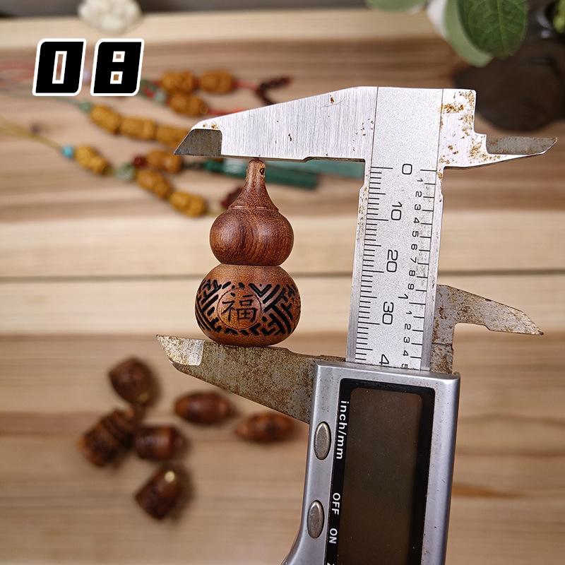 Деревянная полая резная бутылка для ароматерапии Мини-ваза Пагода Подвеска для автомобиля Бутылка-диффузор для ароматов Герметичная банка Подвеска Новый