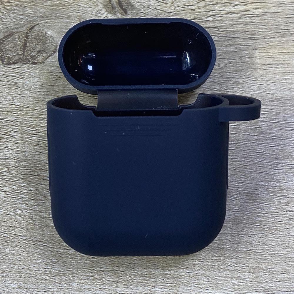 Радужный силиконовый защитный чехол для AirPods 3 с крючком