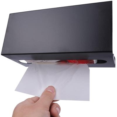 Держатель для бумажных полотенец Rubonarie, Настенный, Хранение кухонной бумаги, Вешалка для туалетной бумаги, Подвесная полка для шкафа, Кухня (черный)