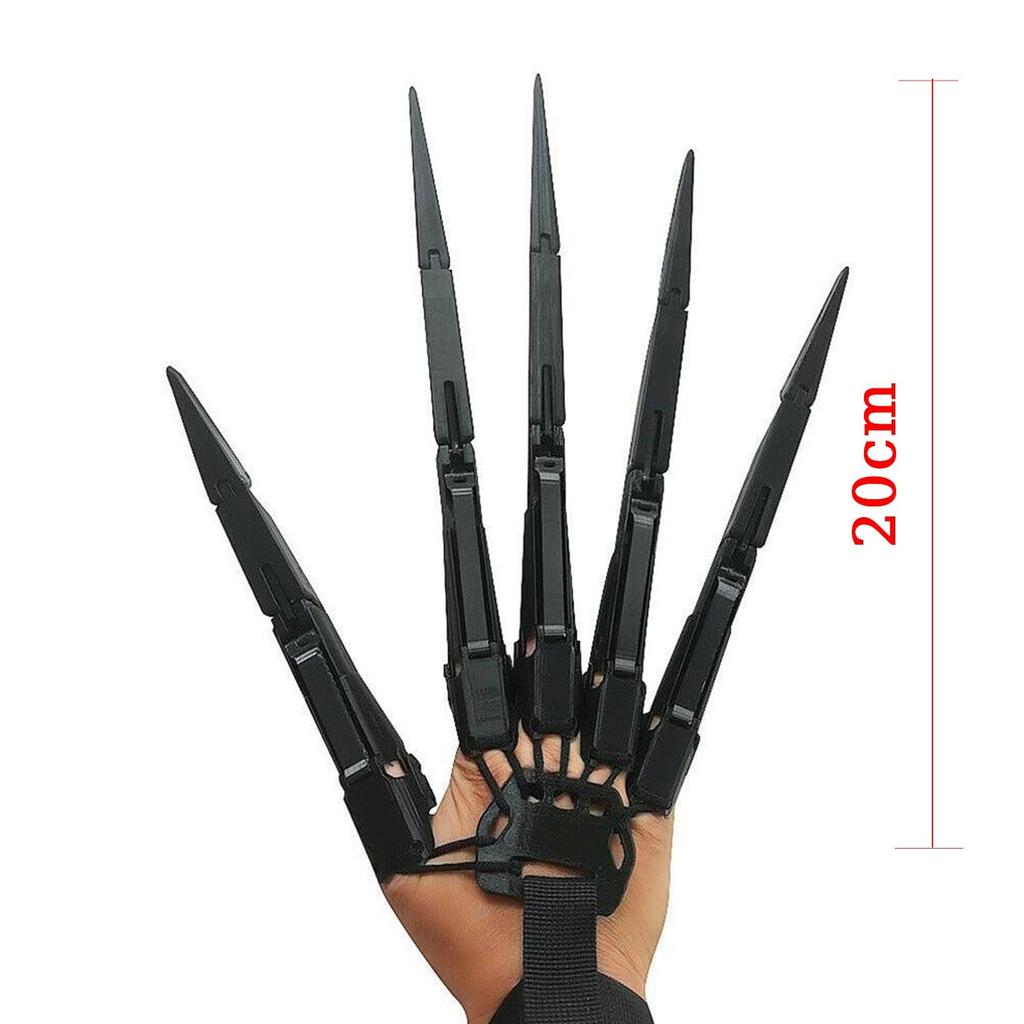 Хэллоуин Шарнирные пальцы 3D Шарнирные расширения пальцев Косплей Гибкое управление