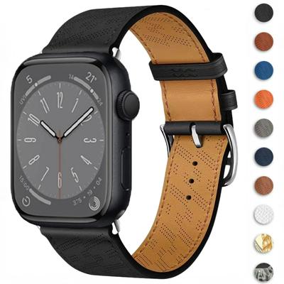 Кожаный ремешок для Apple Watch 46 мм 45 мм 41 мм 44 мм 40 мм 42 мм 38 мм 49 мм 44 мм Ремешок для iWatch Series Ultra 10 9 8 7 6 5 4 SE